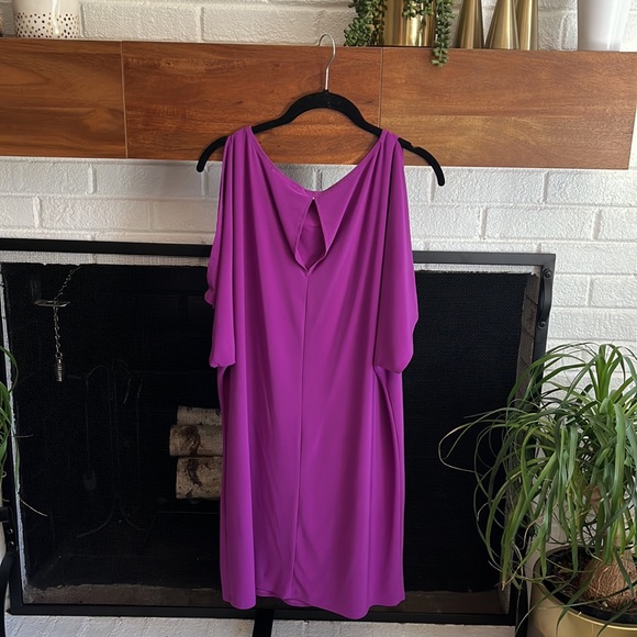 Tiana B size 8 open sleeve shift dress - Picture 3 of 5